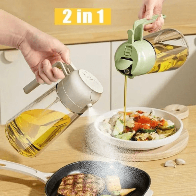 PrepMaster™ Oil Dispenser & Spray Bottle