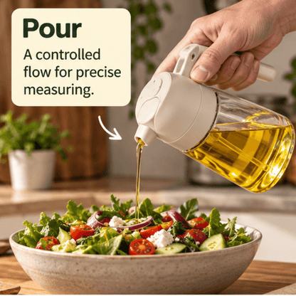 PrepMaster™ Oil Dispenser & Spray Bottle