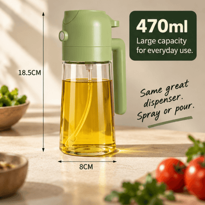 PrepMaster™ Oil Dispenser & Spray Bottle